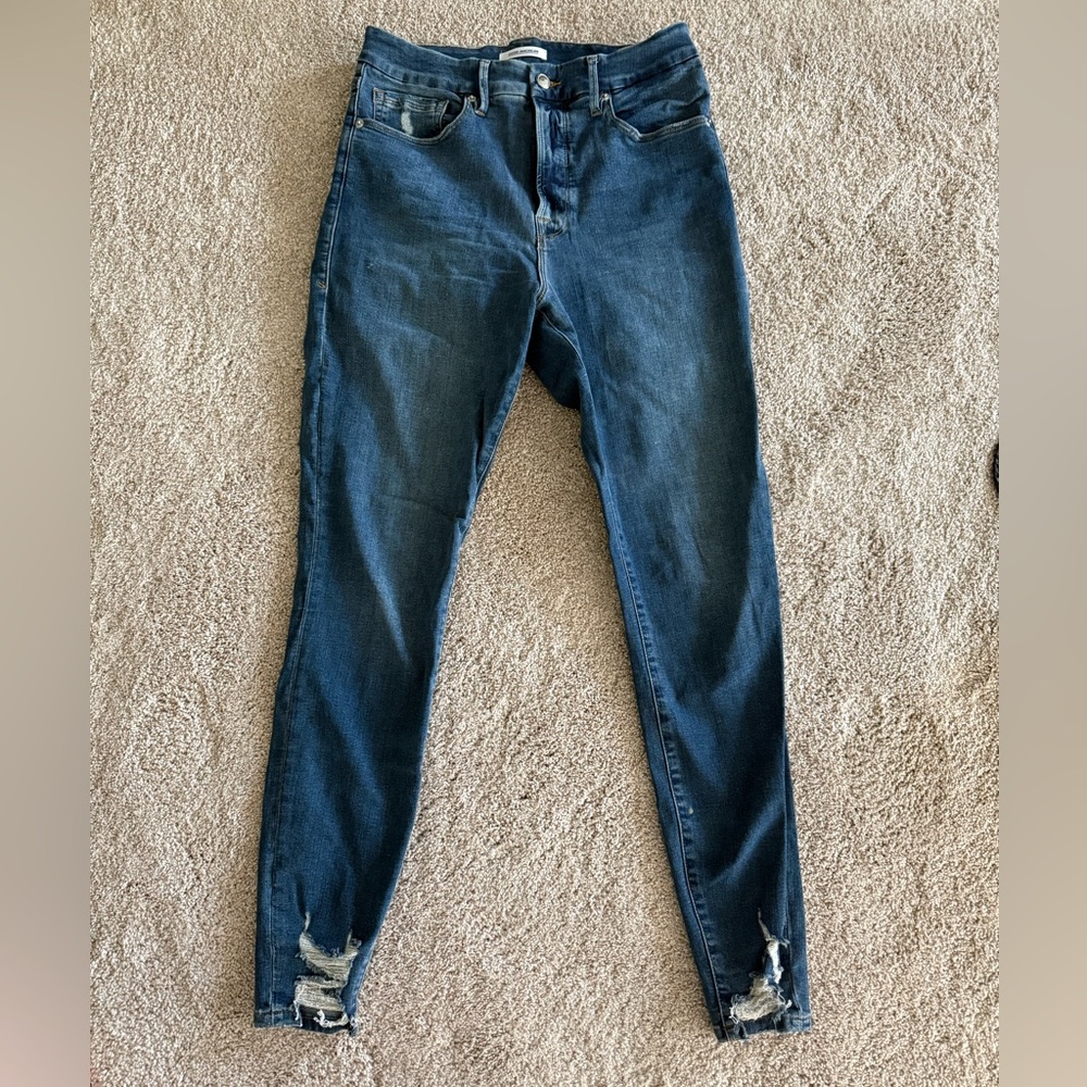 Good American Good Waist Skinny Jean Size 8